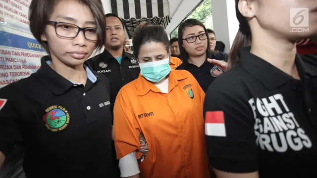 Tertunduk Lesu, Begini Ekspresi Anak Ratu Dangdut yang Terjerat Narkoba