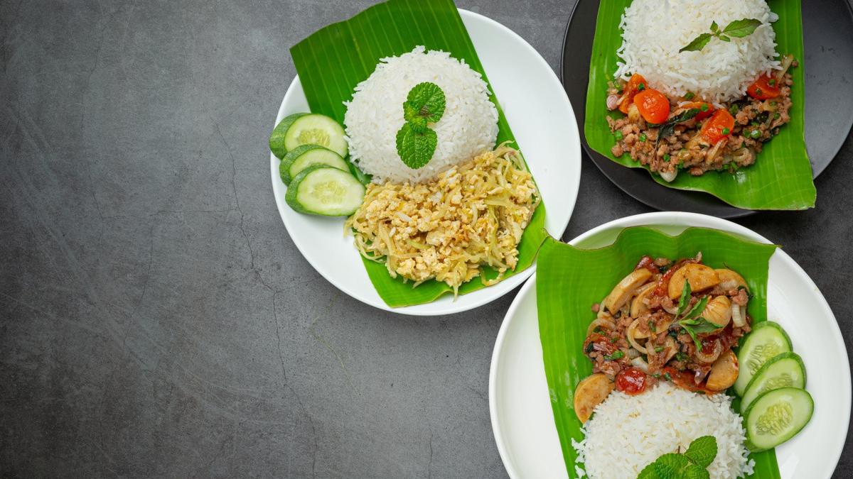ilustrasi nasi uduk