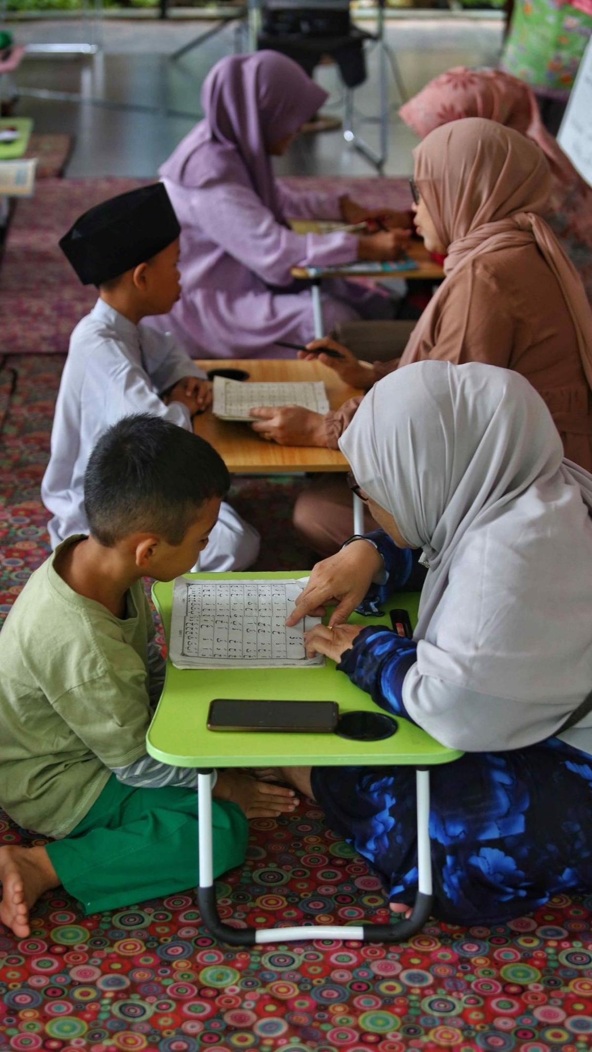Kegiatan pesantren kilat ini mengusung tema Gema Ramadhan Malinjo. Foto Liputan6.com / Angga Yuniar