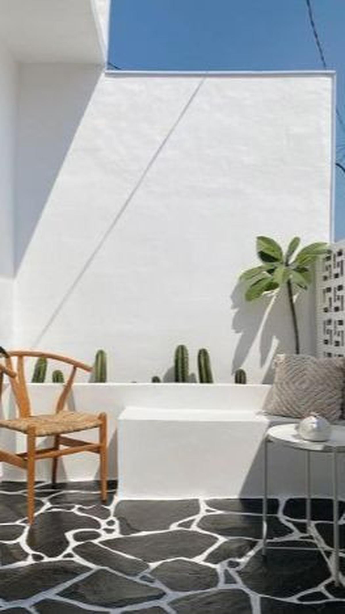 Desain Balkon Terbuka Minimalis Klasik
