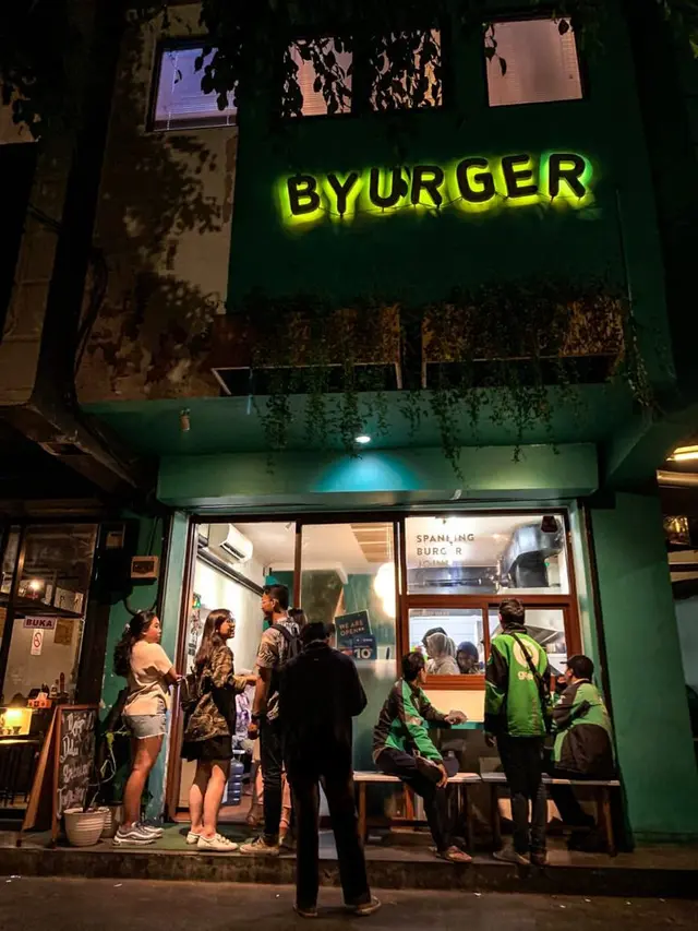 Brand makanan cepat saji Byurger /dok.  Byurger