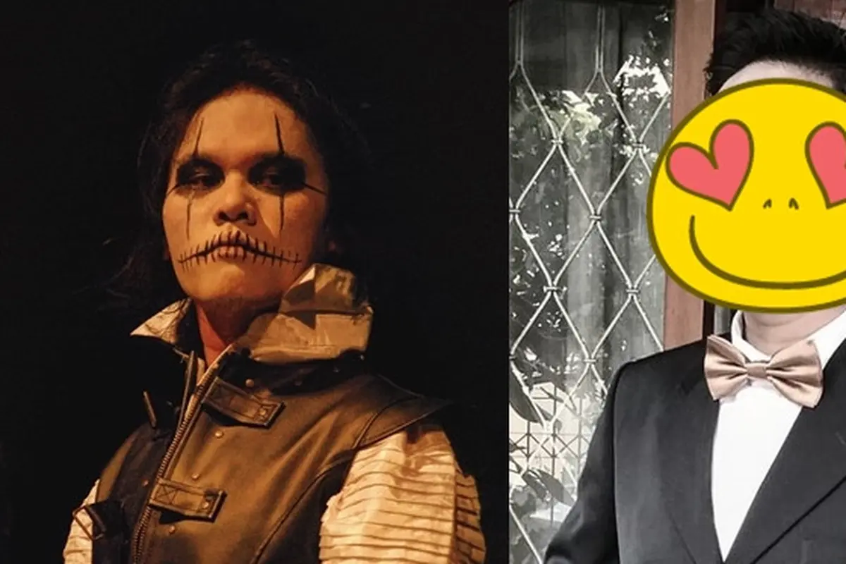 Selalu Pakai Makeup Tebal, Ini 6 Potret Wajah Asli Rizki Maulana Kuburan Band