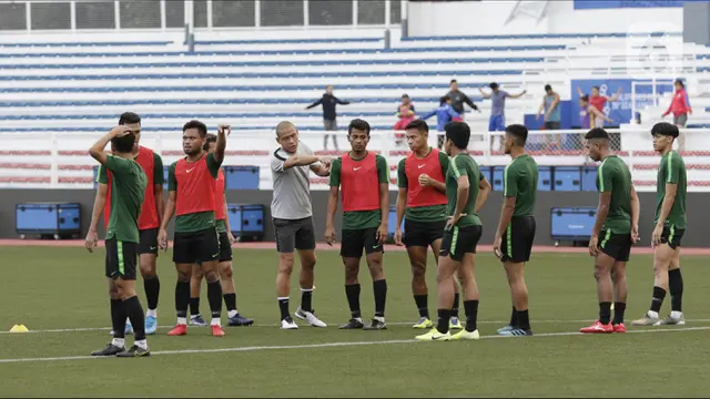 Timnas Indonesia U-22 Jajal Lapangan Jelang Hadapi Thailand