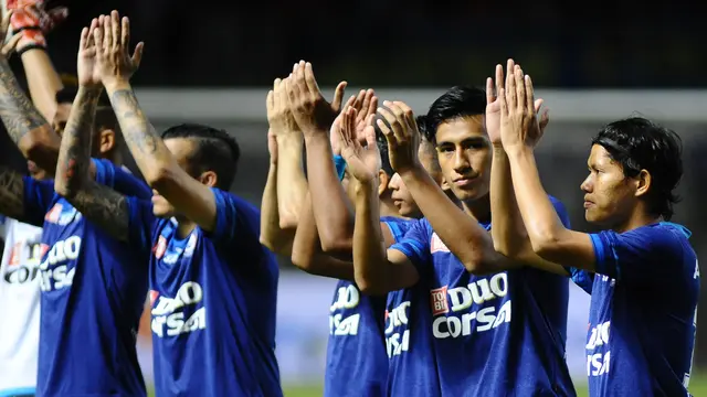 Arema FC (Liputan6.com / Rana Adwa)