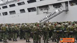 Enam KRI Kolinlamil Laksanakan Geladi Parsial 
