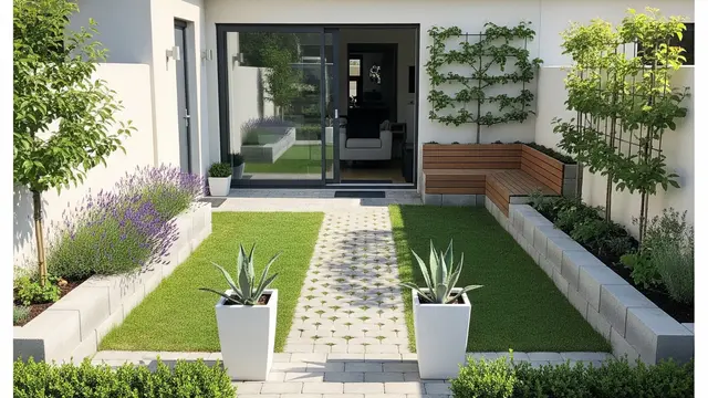 Batas Pekarangan Rumah Kecil di Desa yang Bikin Hunian Terasa Dua Kali Lebih Luas (Image by Gemini AI)