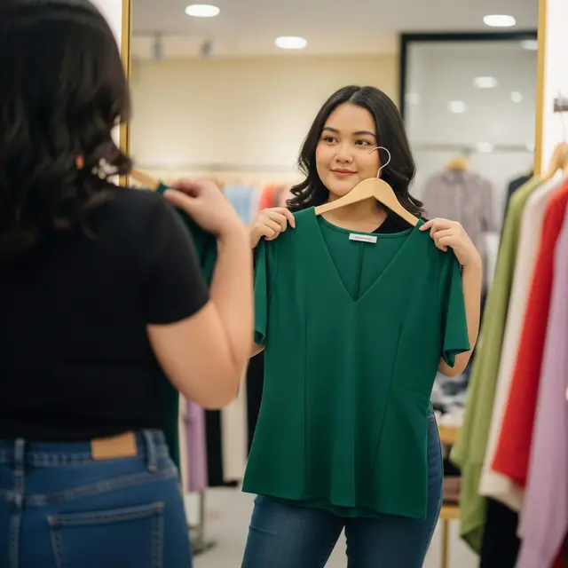 Tips Baju untuk Orang Gemuk Agar Tampak Langsing