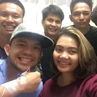 Rina Nose dan Fakhrul Razi. (Instagram @rinanose16)