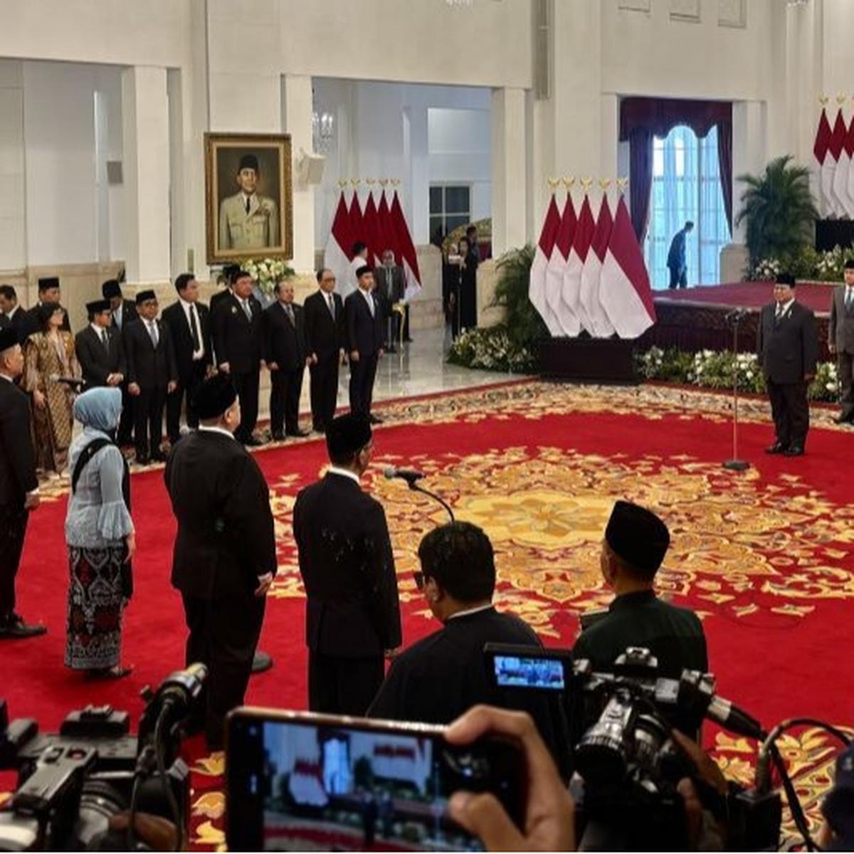 Prabowo Lantik Nugroho Sulistyo Budi sebagai Kepala BSSN