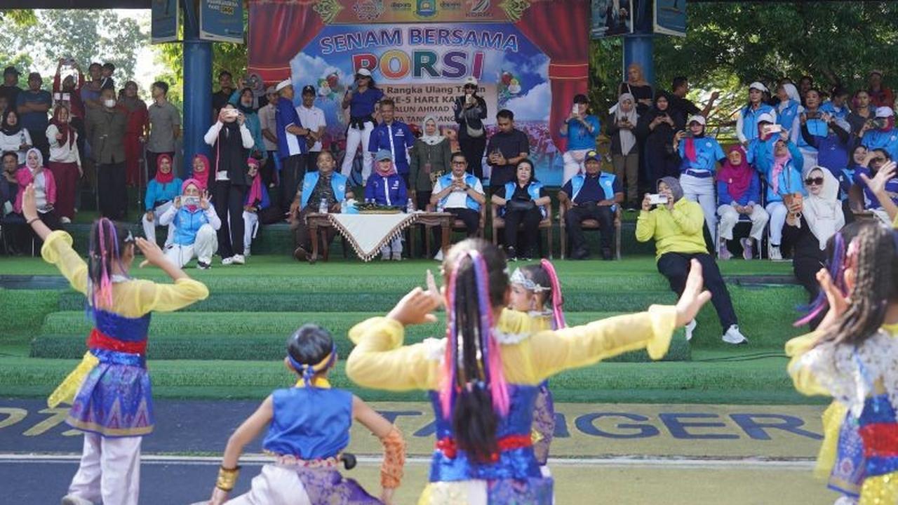 Wakil Wali Kota Tangerang: Senam Mempererat Hubungan Sosial dan Tingkatkan Kualitas Hidup