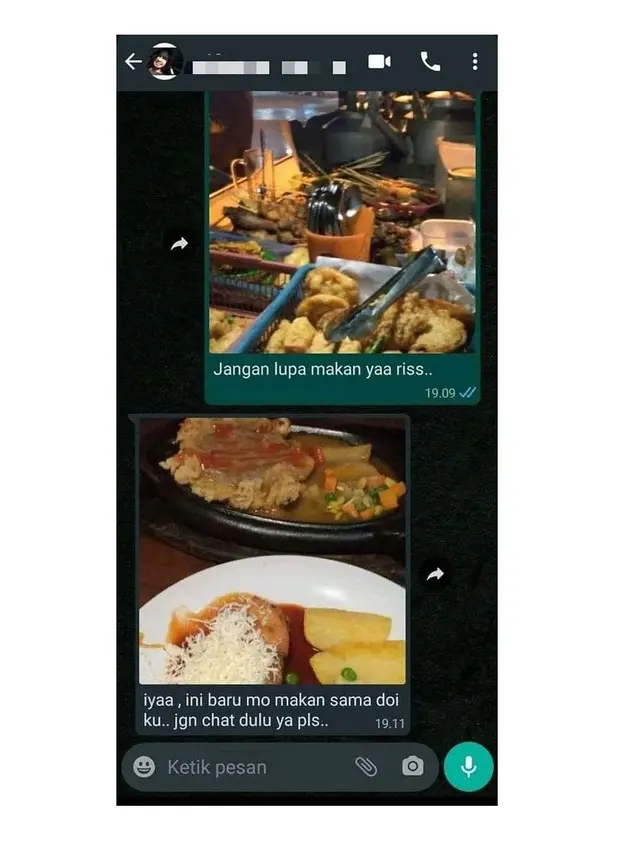 6 Chat Laporan Sudah Makan ke Gebetan Ini Endingnya Tidak Terduga