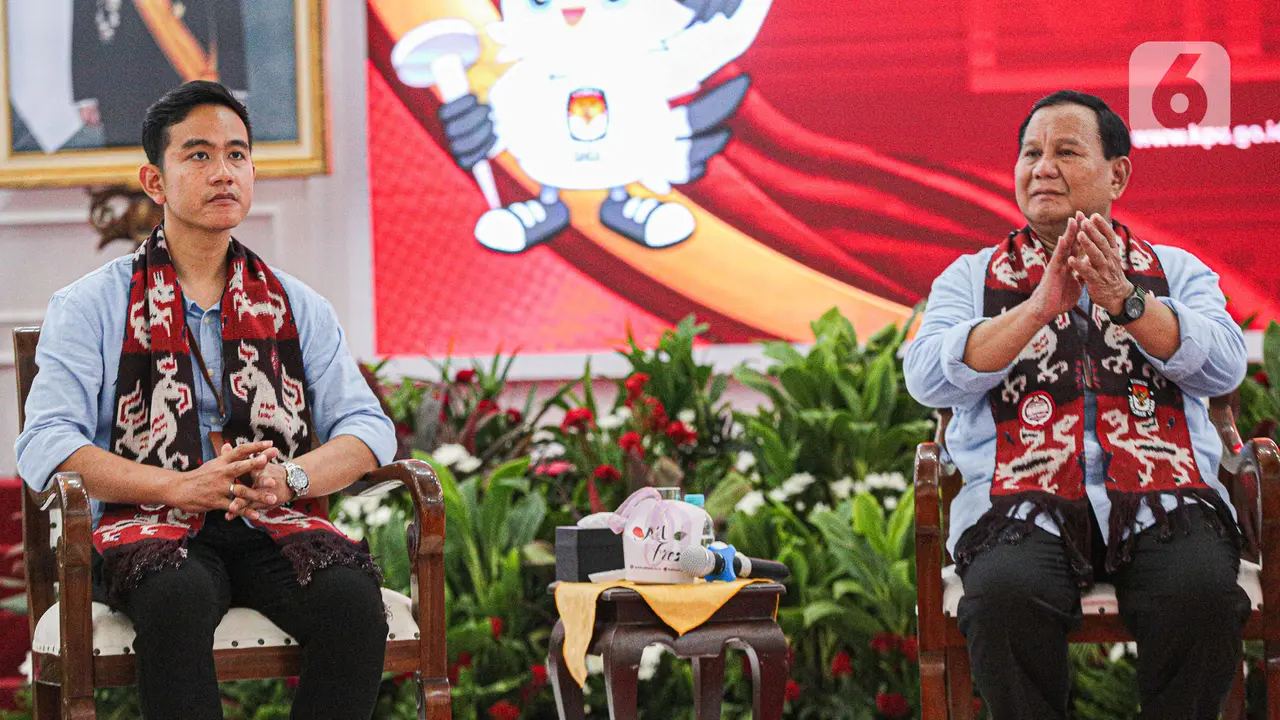 Prabowo Subianto dan Gibran Rakabuming Raka