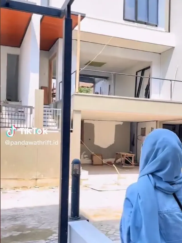 Rumah baru Ayu Ting Ting (TikTok/pandawathrift.id)