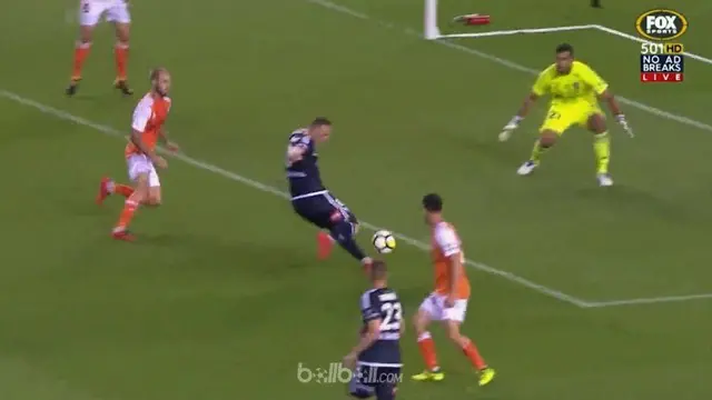 VIDEO: Highlights Liga Australia, Melbourne Victory Vs Brisbane Roar 1-1