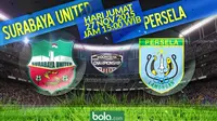 Surabaya United vs Persela (Bola.com/Samsul Hadi)