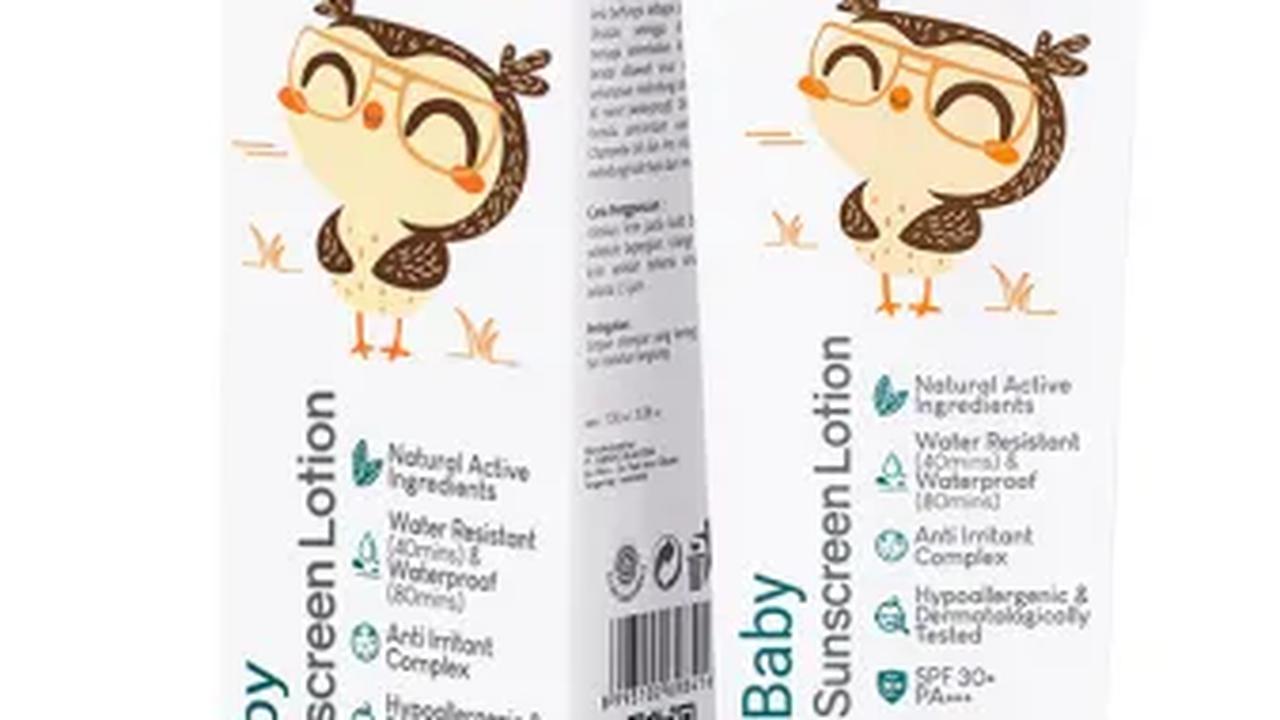 8. Bambi Baby Sunscreen Lotion