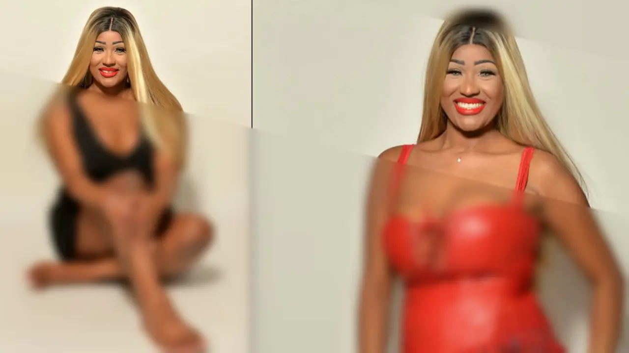 Cindy, wanita yang terobsesi jadi boneka seks. (Sunday Mirror)