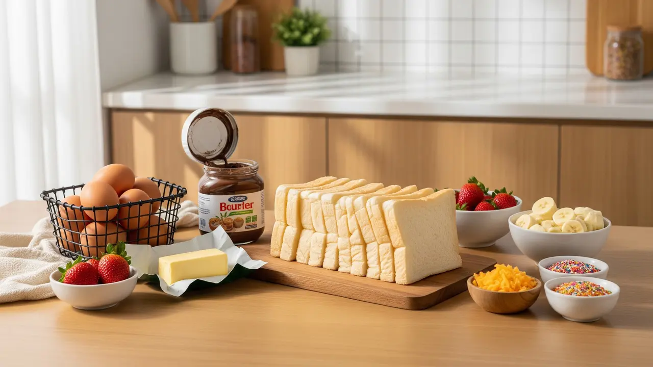 Ide Kreasi Jajanan dari Roti Tawar Bahan Minimarket