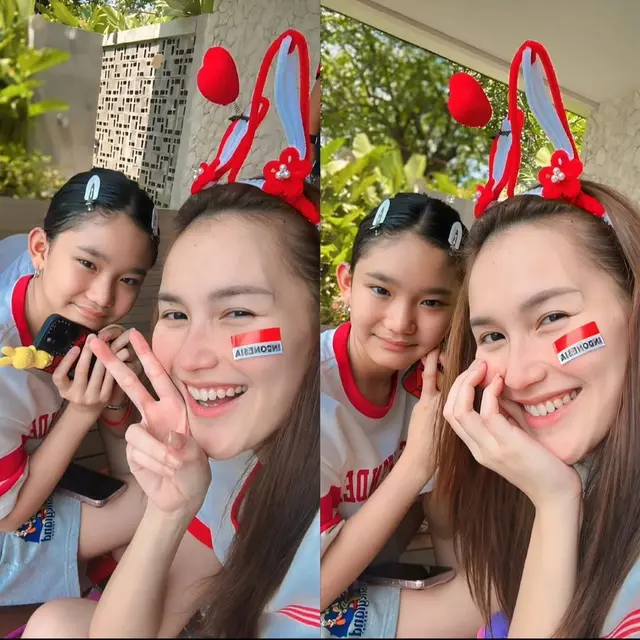Gaya santai Ayu Ting-Ting di Hari Kemerdekaan (Instagram/ayutingting92)