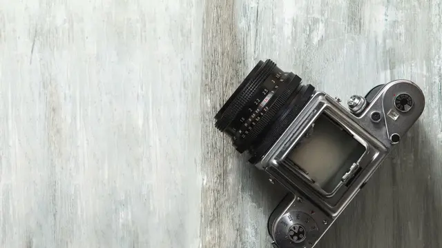 Kamera Format Medium.