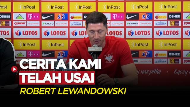 Berita Video, Konferensi Pers Robert Lewandowski pada Senin (30/5/2022) yang Mengungkap Masa Depannya Bersama Bayern Munchen