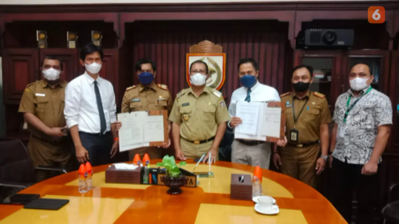 Bapenda Makassar MoU dengan Bank Sulselbar (Liputan6.com)