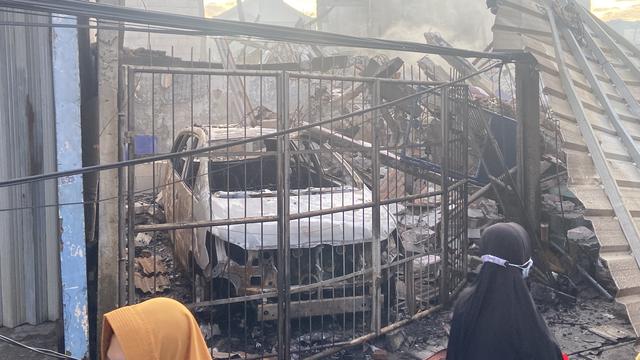 Kondisi Pasca-Kebakaran Depo Pertamina Plumpang Koja Jakarta Utara