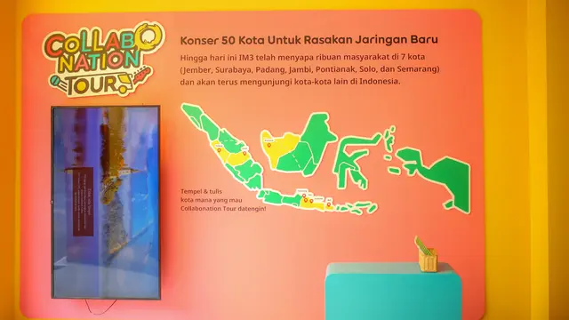 Dunia Collabonation di Pestapora. (Foto: Istimewa)