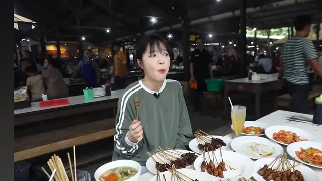 Tzuyang kunjungi Indonesia. (Tangkapan layar YouTube/ tzuyang)