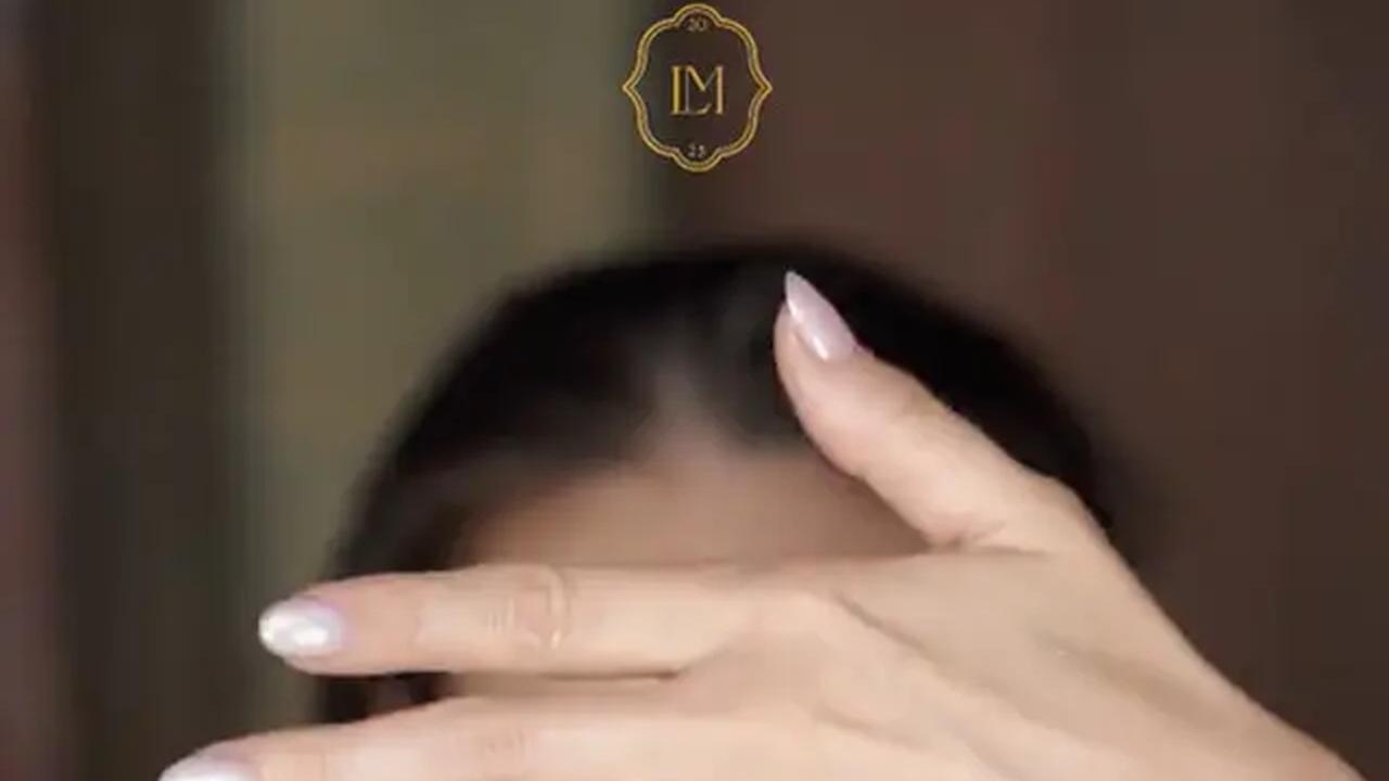 Potret Luna Maya Sebelum dan Sesudah Make Up Akad Nikah/Tiktok Luna Maya