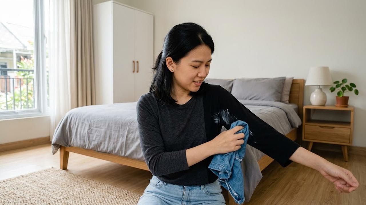 Cara Menghilangkan Noda Deodorant di Baju