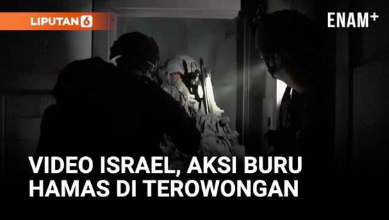 Lewat Video Ini Israel Klaim Telah Bongkar Terowongan Hamas