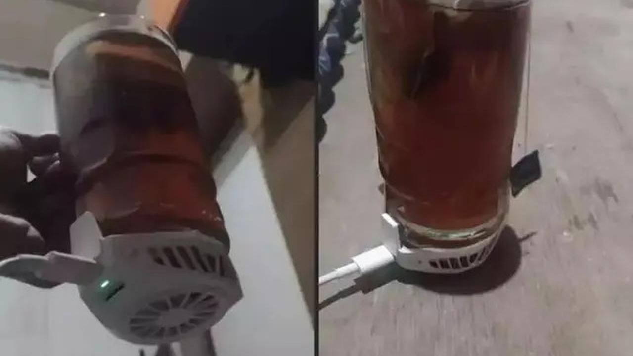 10 Potret Kocak Orang Minum Es Teh di Cuaca yang Panas Ini Bikin Tepuk Jidat