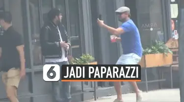 ISENG, LEONARDO DICAPRIO JADI PAPARAZZI TAKUTI JONAH HILL