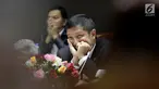 Menteri Agama Lukman Hakim Saifuddin mengikuti Rapat Kerja dengan Komisi VIII DPR, di Gedung Nusantara II, Kompleks Parlemen Senayan. Jakarta, Senin (26/11). Rapat terkait evaluasi laporan penyelenggaran haji 2018. (Liputan6.com/Johan Tallo)