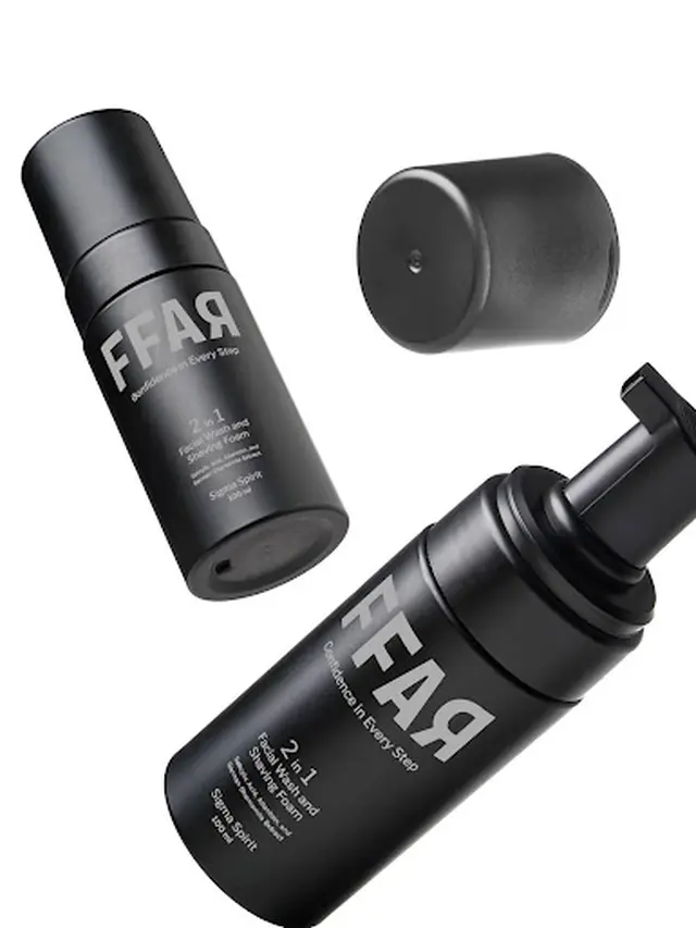 FFAR 2-in-1 Facial Wash & Shaving Foam, Pertolongan Pertama di Pagi Hari untuk Pria Pekerja
