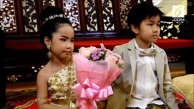 VIDEO: Dianggap Reinkarnasi, Anak Kembar Ini Dinikahkan