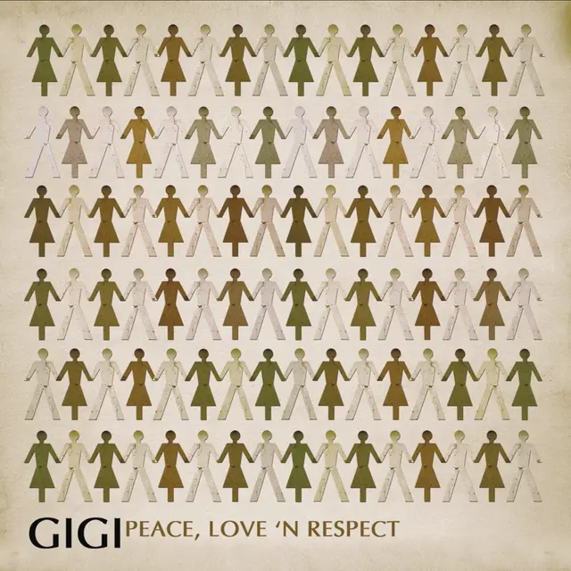 Sampul album Peace, Love, 'N Respect milik GIGI. (Foto: Dok. Sony Music via YouTube)