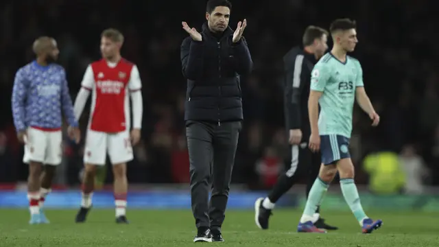 Arsenal Lumat Leicester City di Emirates