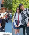 Kebahagiaan begitu terpancar dari Sheila Marcia dan suami, Dimas Akira. Keduanya hadir saat acara kelulusan putrinya, Leticia. Dalam acara tersebut, ayah Leticia, Anji juga terlihat hadir. [Instagram/itssheilamj]