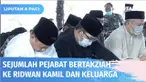 Sejumlah pejabat daerah di antaranya Wakil Gubernur Jawa Barat, UU Ruzhanul Ulum, Walikota Bandung Yana Mulyana, Walikota Bogor Bima Arya, berdatangan ke Gedung Pakuan Kota Bandung, Jawa Barat. Mereka datang untuk menyampaikan belasungkawa secara lan...