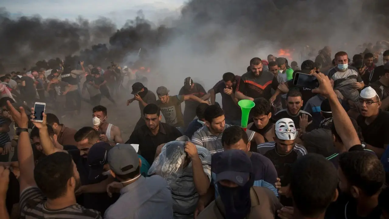 Pasukan Israel menembak mati tiga orang Palestina, termasuk seorang anak laki-laki berusia 13 tahun pada Jumat (5/10/2018) (AP)