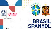 Olimpiade 2020 - Brasil Vs Spanyol (Bola.com/Adreanus Titus)