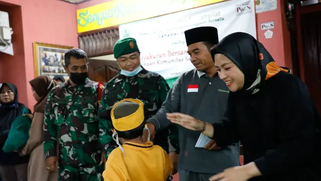 Yunita Lestari bersama Komunitas Sahabat Bambu rutin menggelar aksi peduli kepada anak-anak yatim piatu (ist)