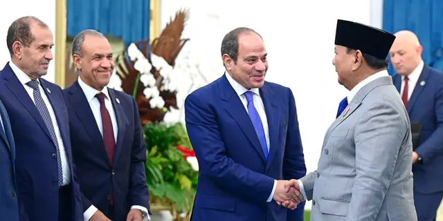 Hasil Pertemuan Prabowo-El Sisi: Garap 5 Sektor Strategis