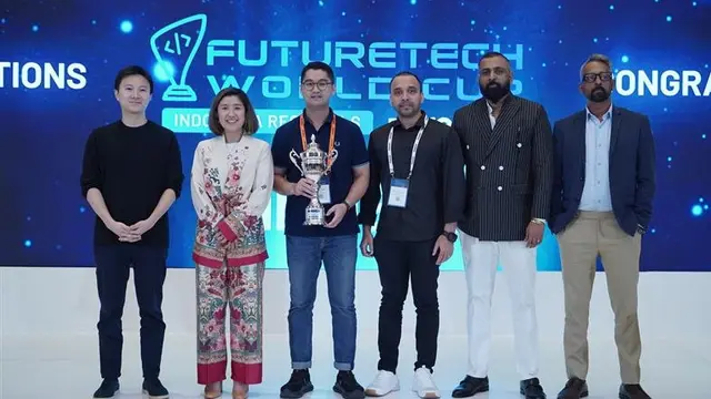 Ajang FutureTech World Cup Regional Indonesia di sela konferensi World AI Show ke-45 di Jakarta. Credit: Trescon