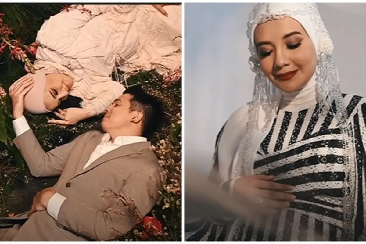 6 Potret Maternity Shoot Zaskia Sungkar dan Irwansyah, Penuh Kebahagiaan
