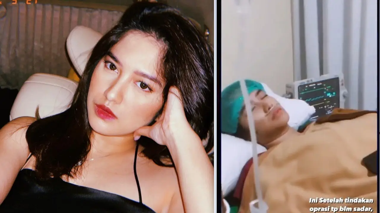 Ochi Rosdiana usai jalani operasi (Foto: Instagram @ochi24)