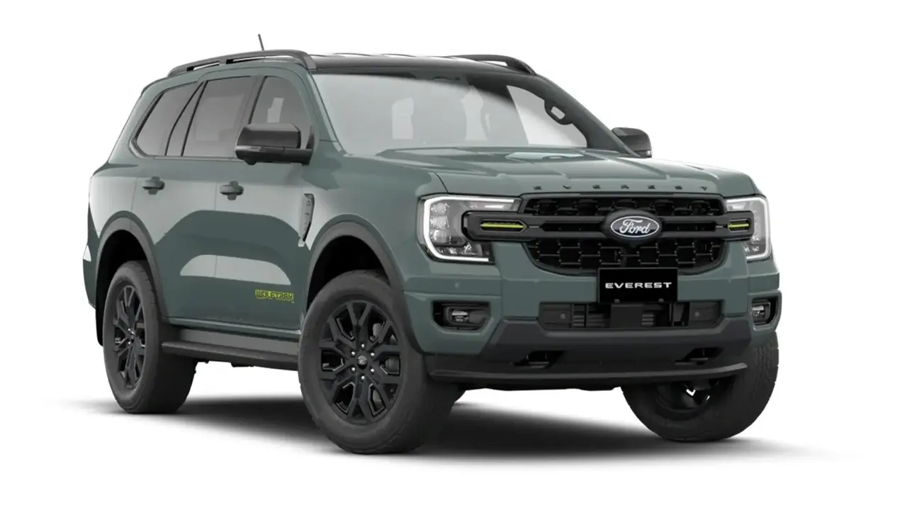 Tampilan Depan Ford Everest Wolftrak 2027