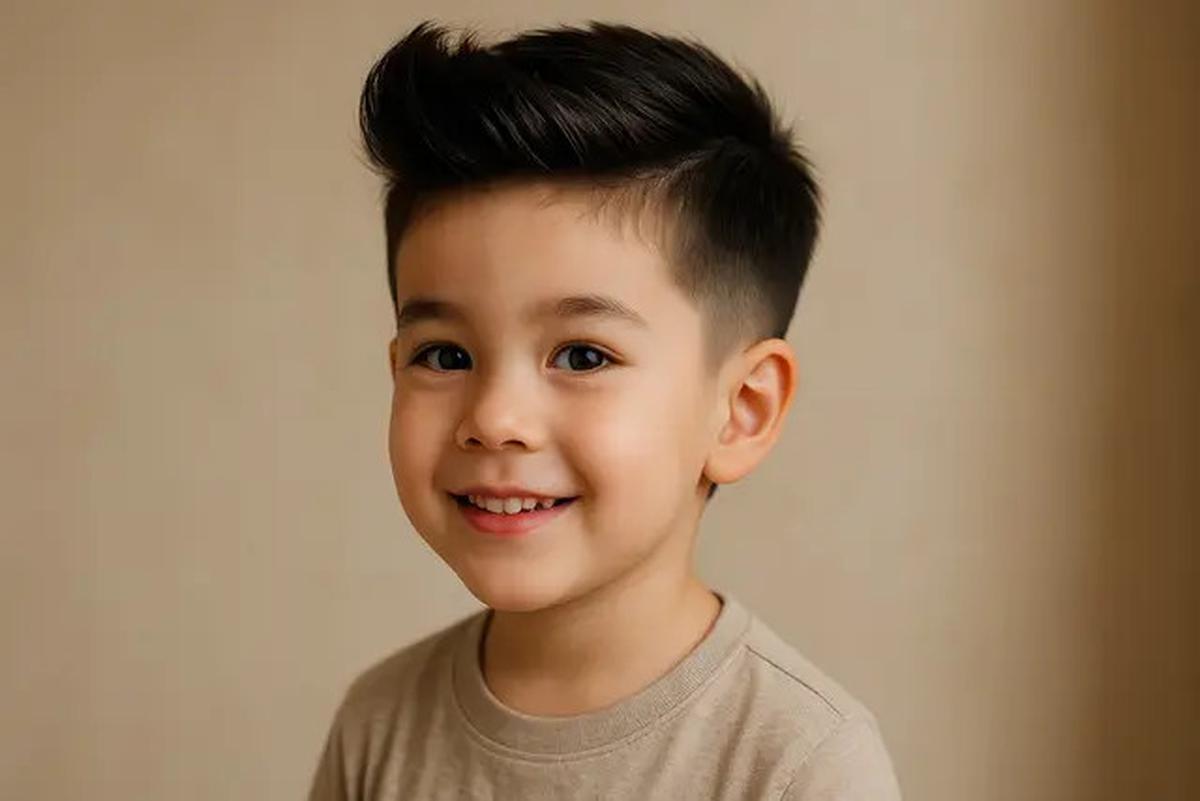 12 Model Rambut Poni Anak Laki-Laki ala Korea yang Lagi Tren